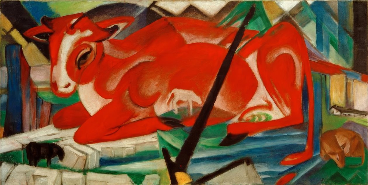 La vache cosmique - Franz Marc