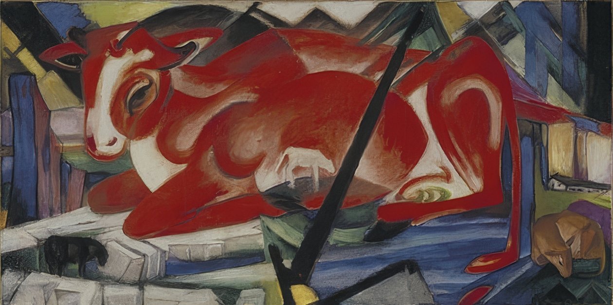La Vache du monde - Franz Marc