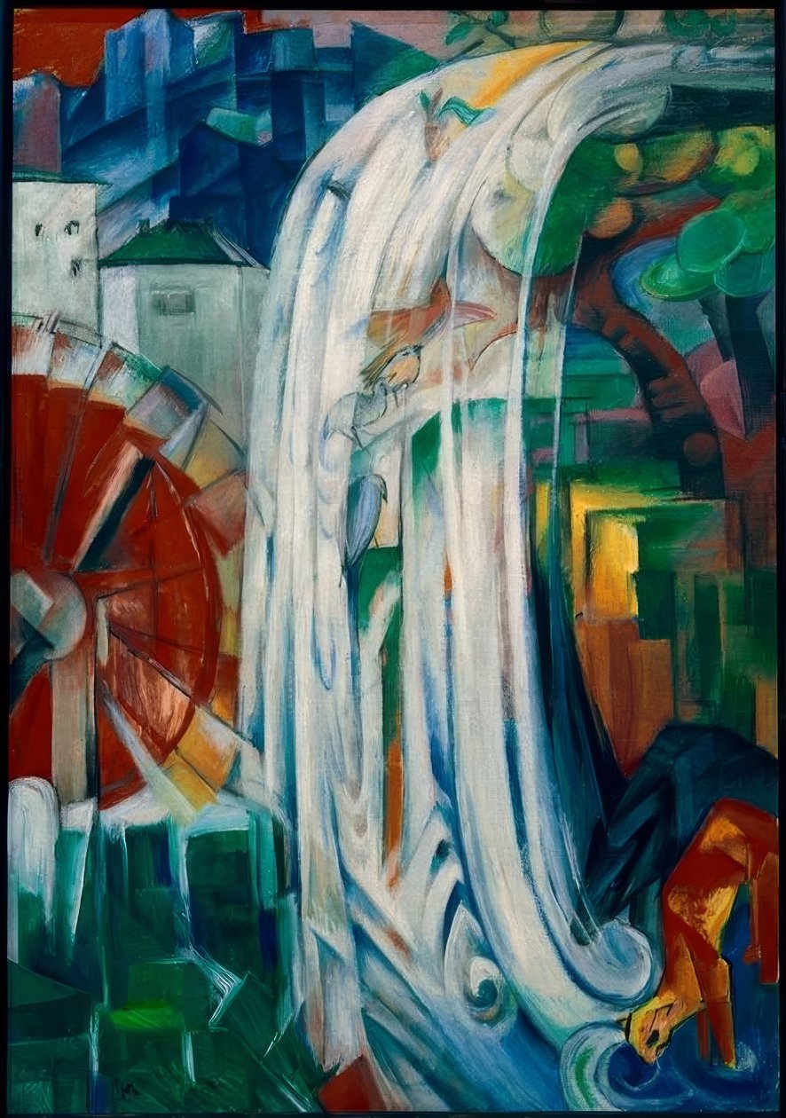 Le moulin enchanté - Franz Marc