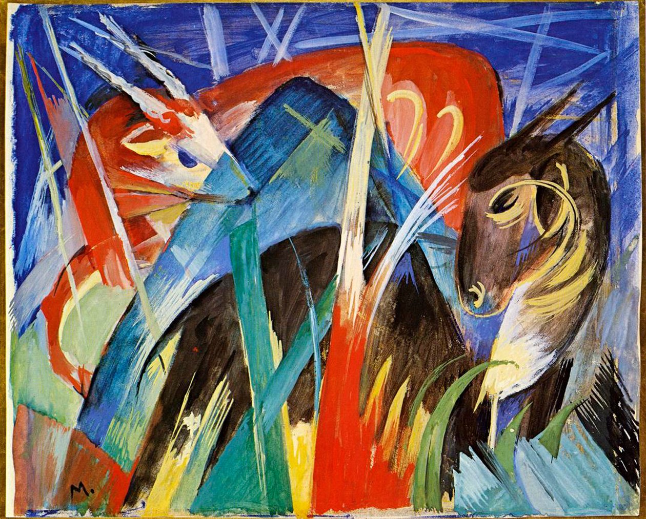 Animaux Féeriques - Franz Marc