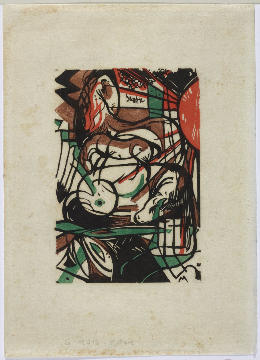 Naissance des chevaux - Franz Marc