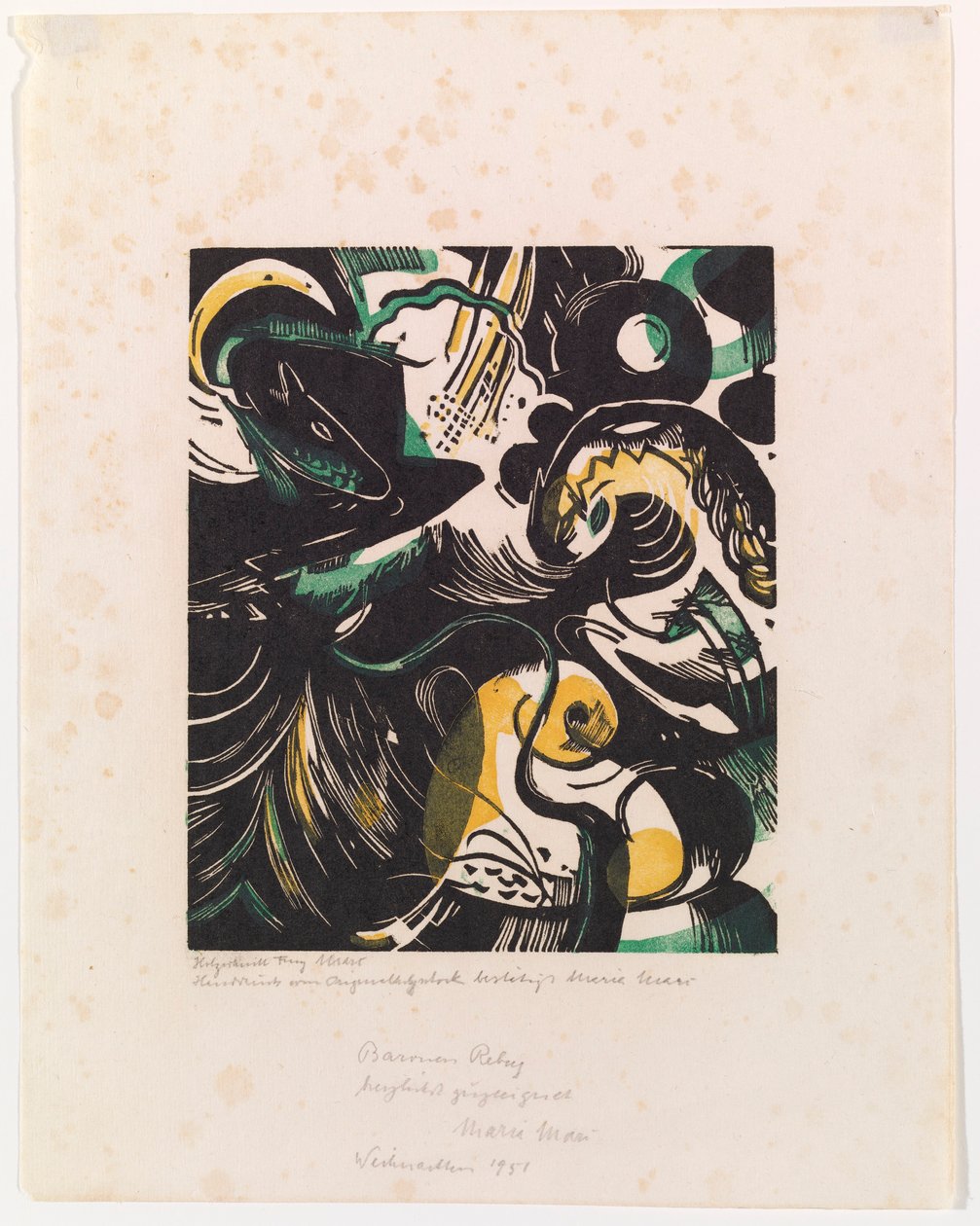 Genèse II - Franz Marc