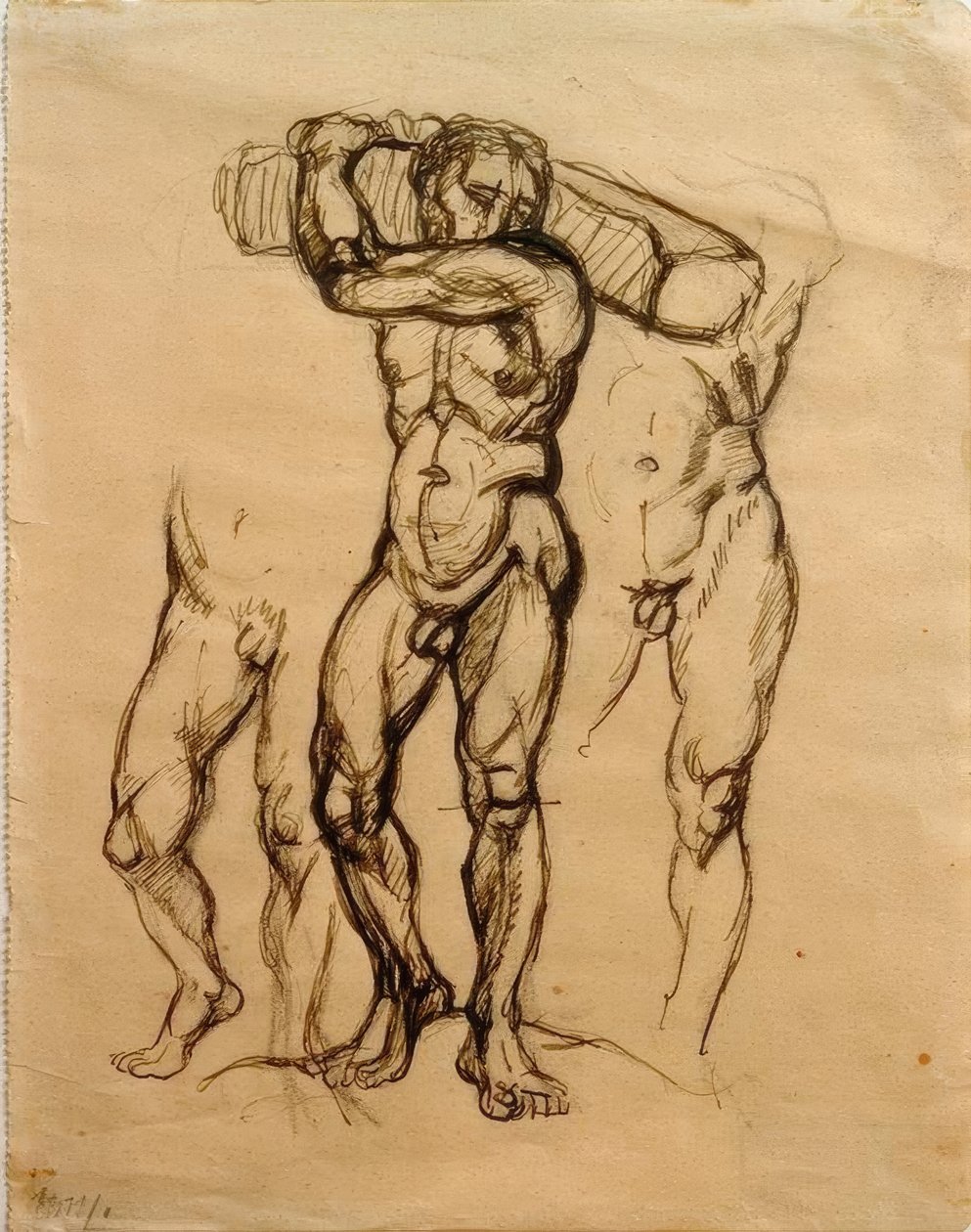 Porteur de bois - Franz Marc