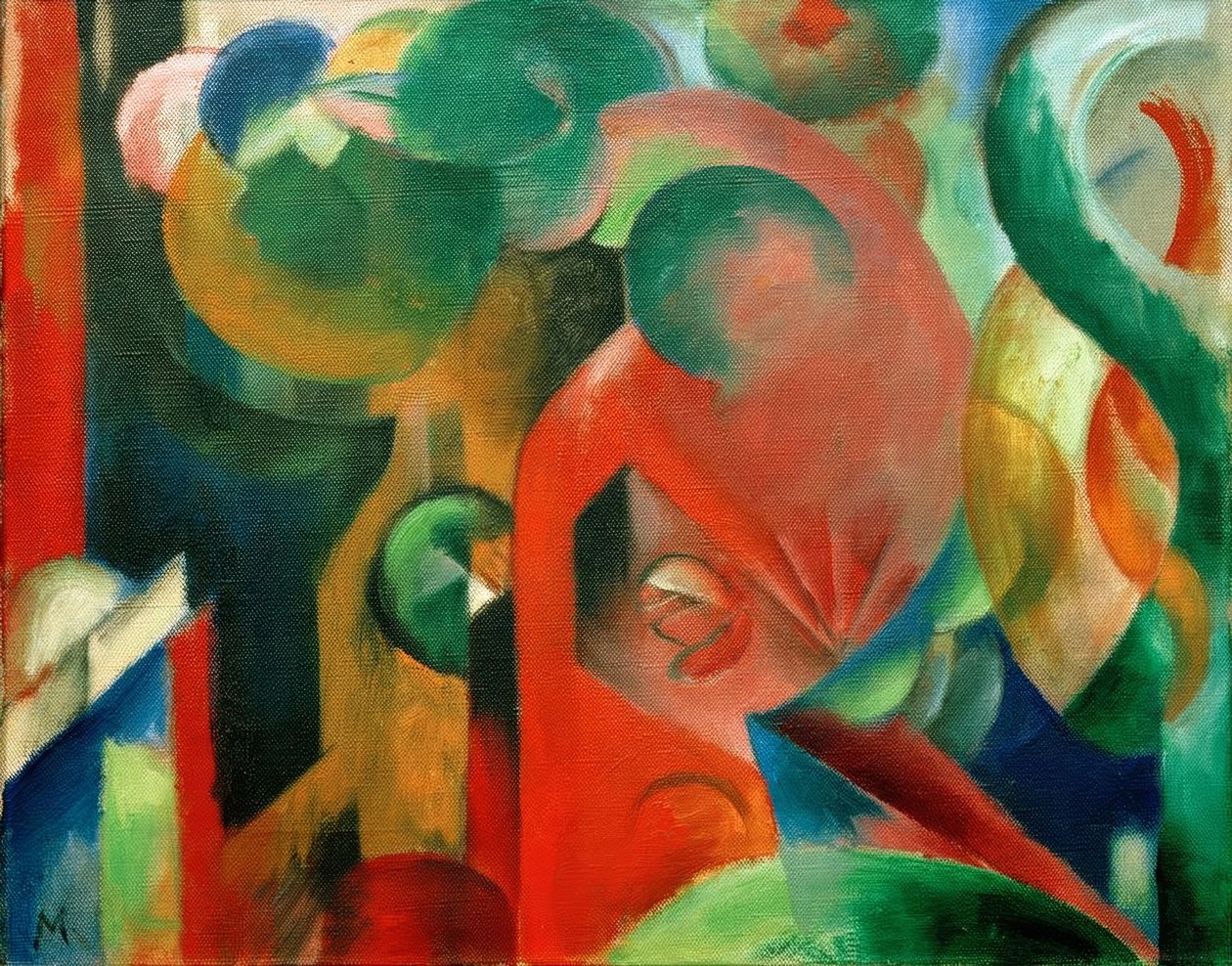 Petite composition III - Franz Marc