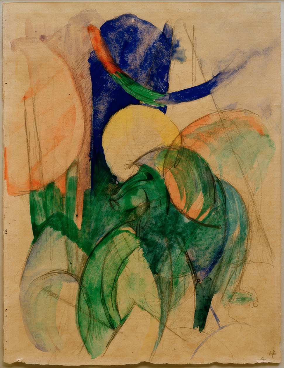 Mandrill - Franz Marc