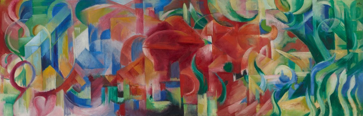 Formes de jeu - Franz Marc