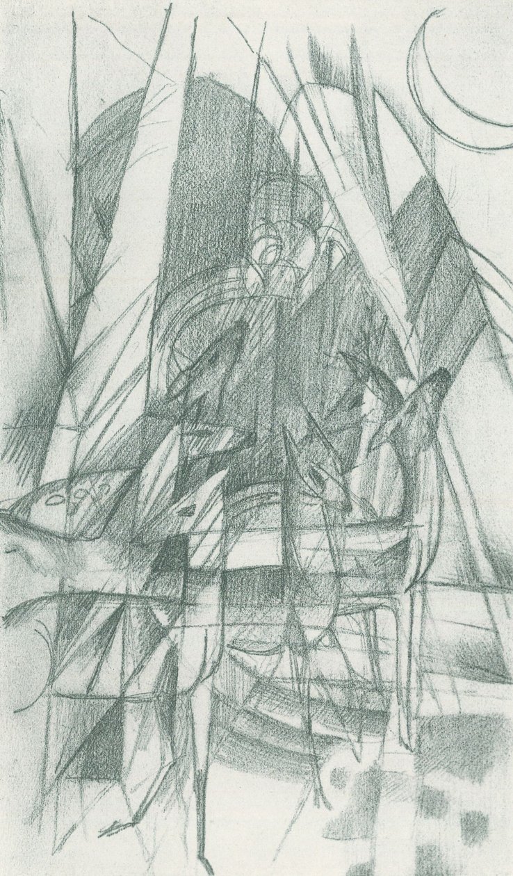 Rotwild - Franz Marc