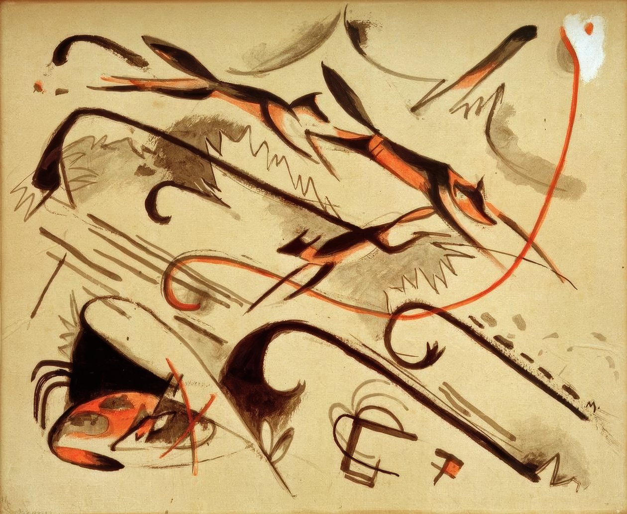 Scherzo (Renards jouant) - Franz Marc