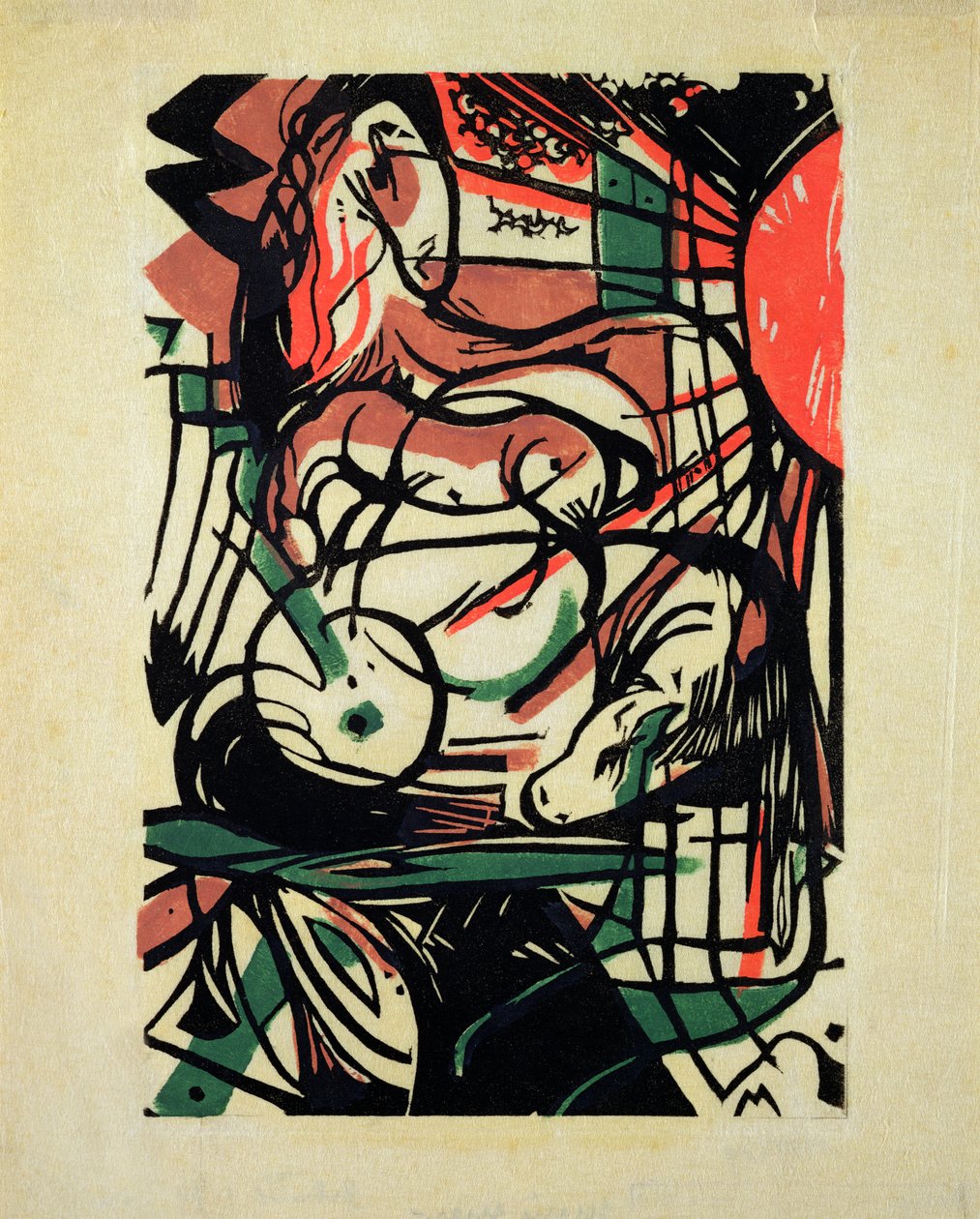 La naissance du cheval - Franz Marc