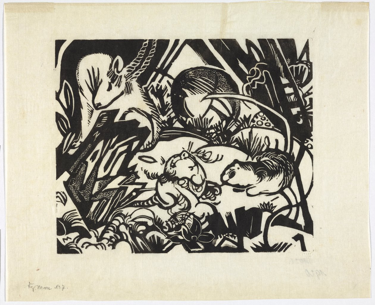 Légende animale - Franz Marc
