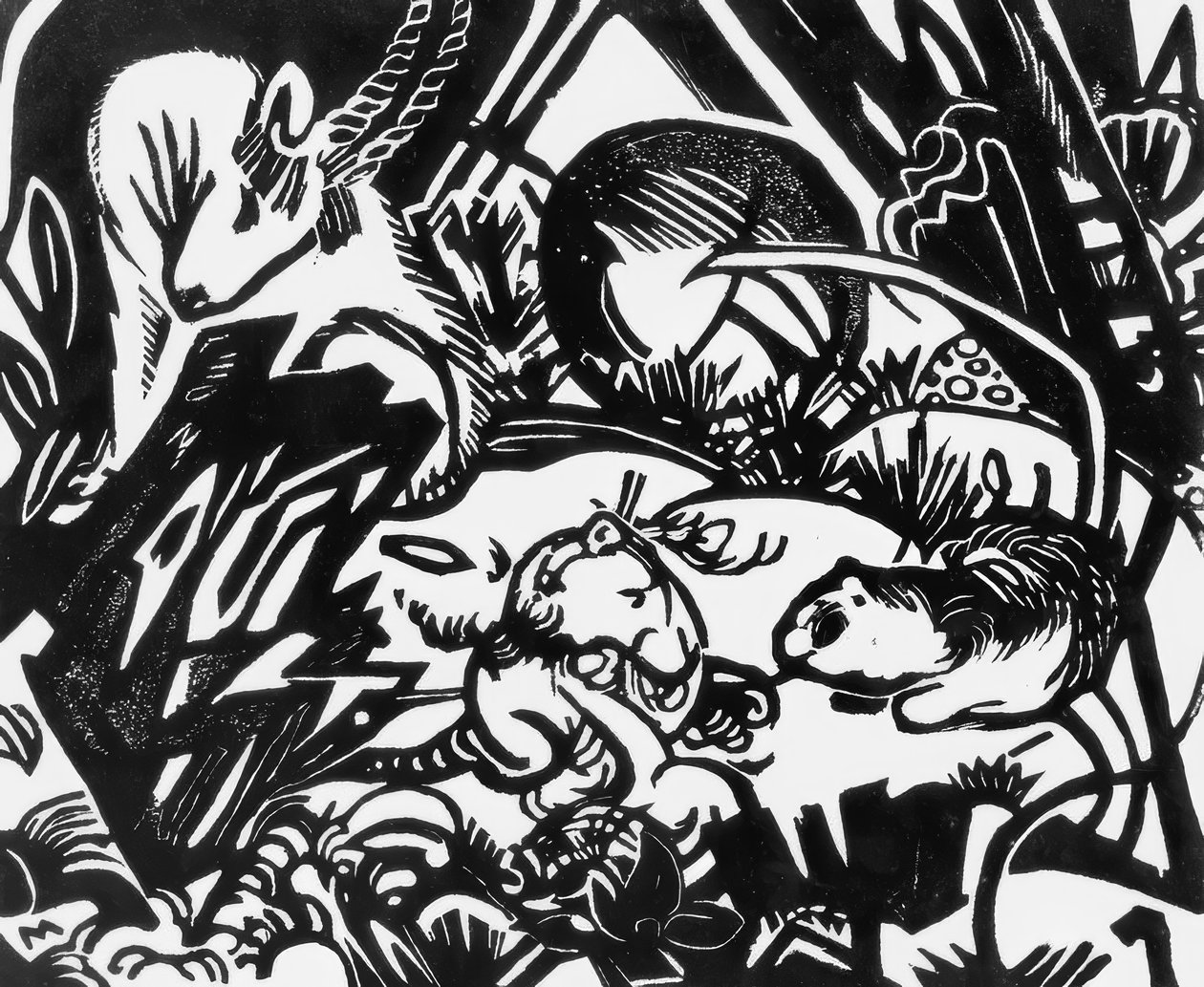 Légende animale - Franz Marc