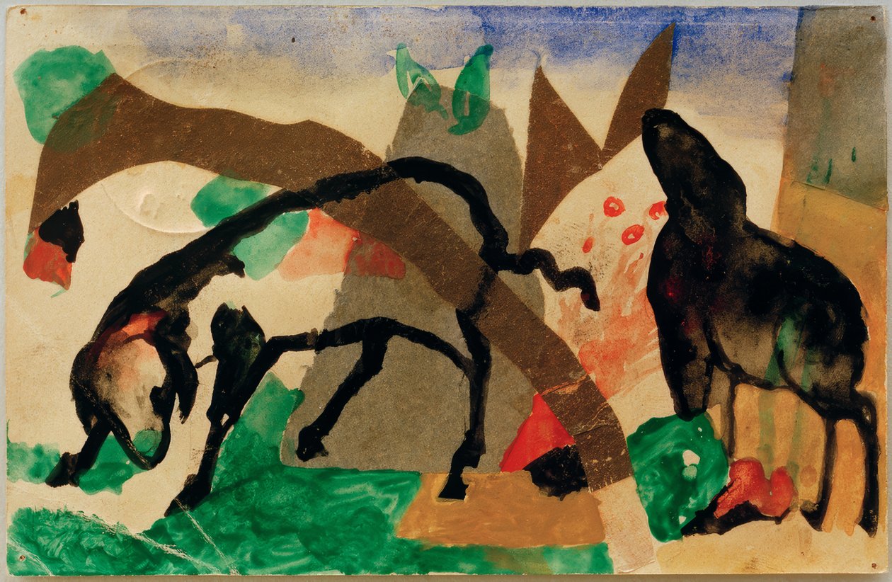 Rouge cinabre - Franz Marc