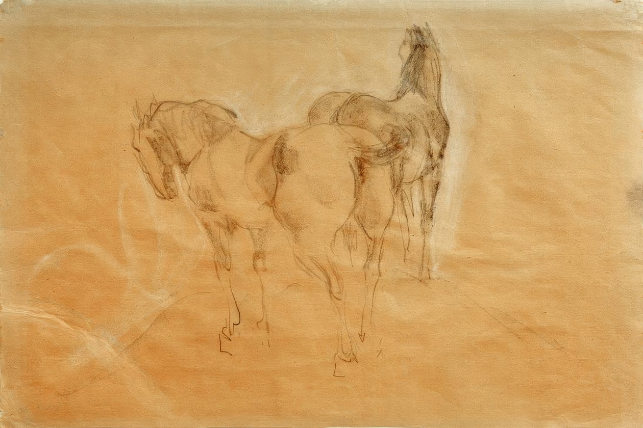 Deux chevaux - Franz Marc