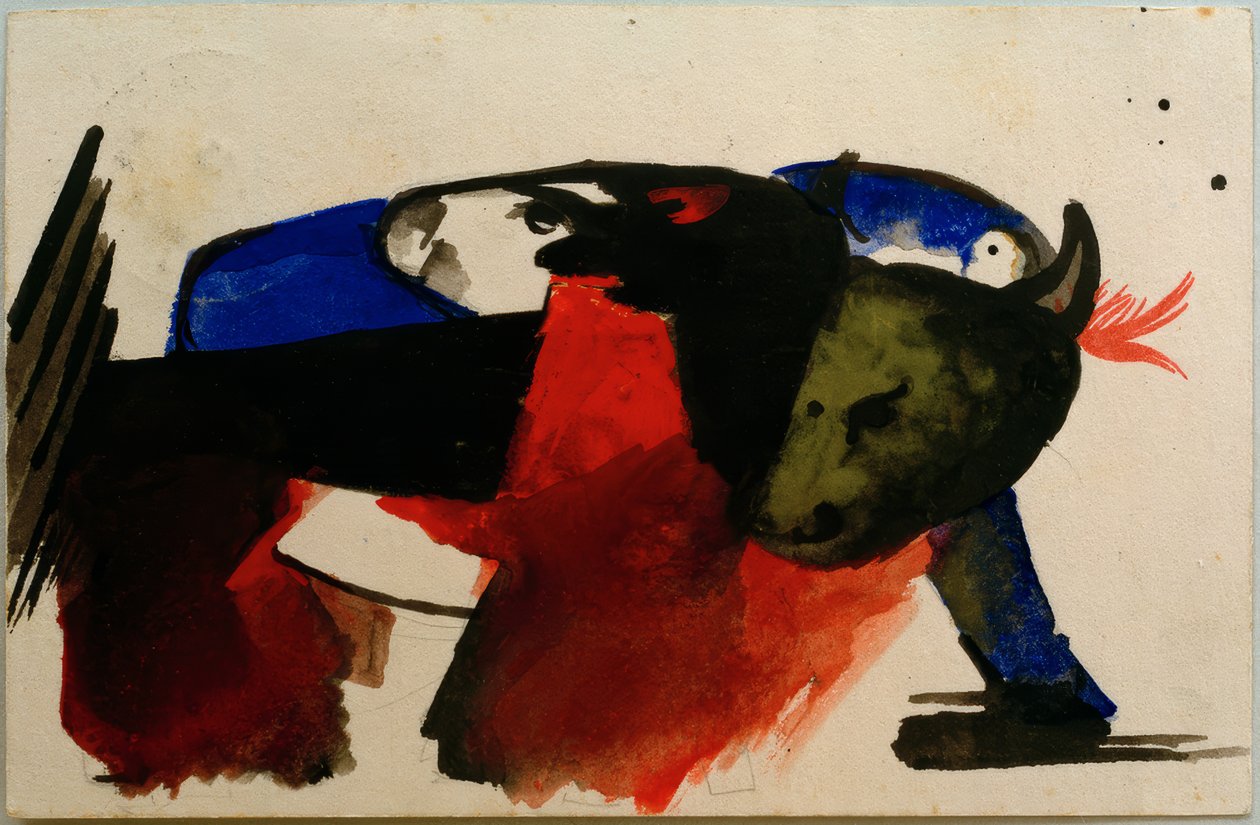 Deux animaux - Franz Marc