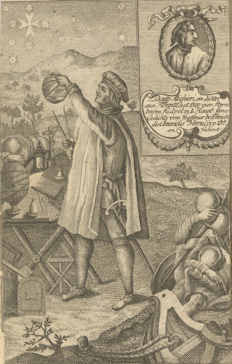 Amerigo Vespucci - Franz Nikolaus Rolffsen