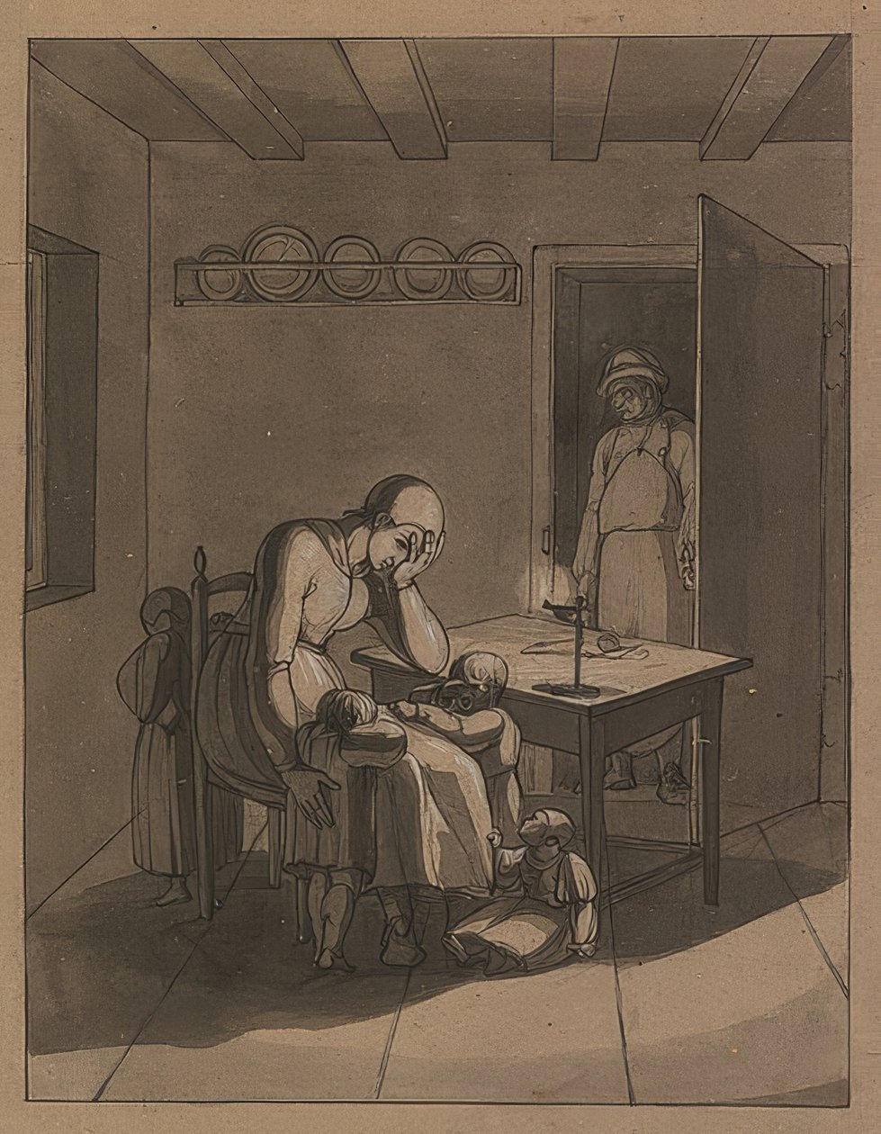 Lienhard et Gertrud - Franz Pforr