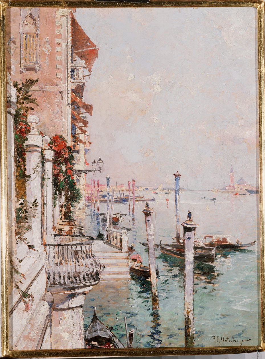 Le Grand Canal, Venise - Franz Richard Unterberger