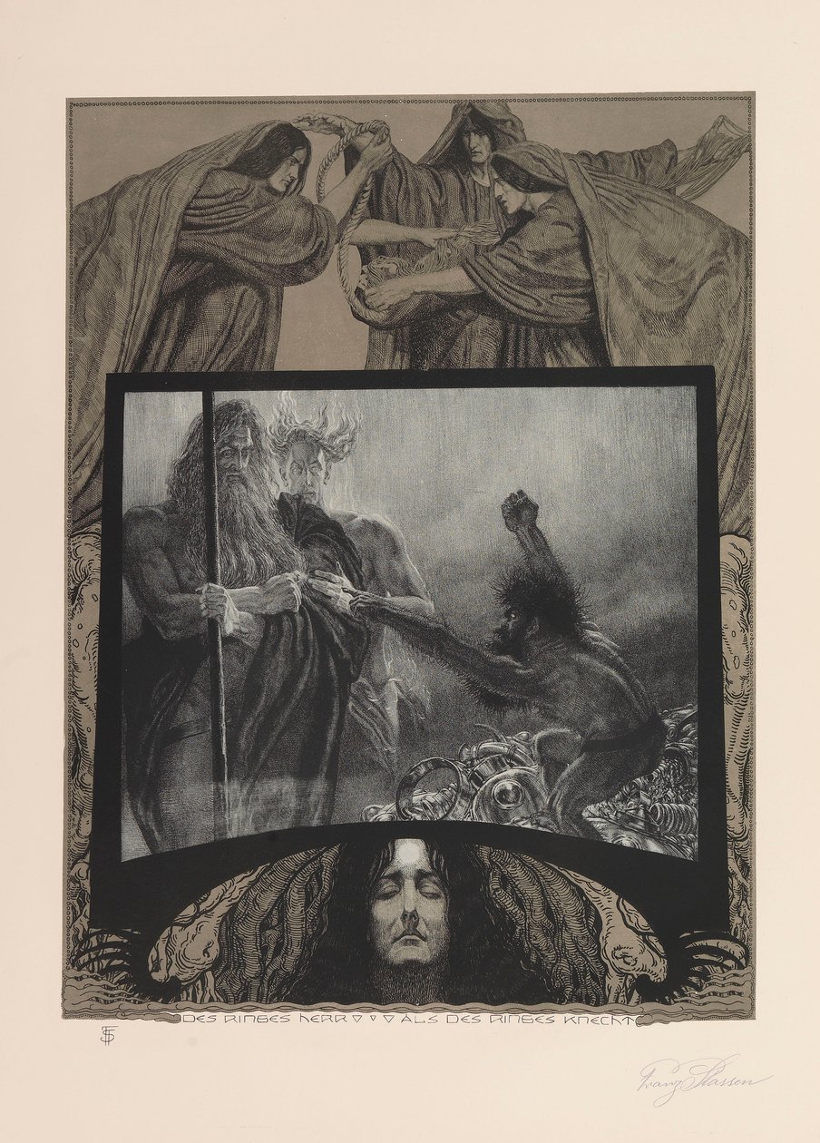 Der Ring des Nibelungen, 1914 - Franz Stassen