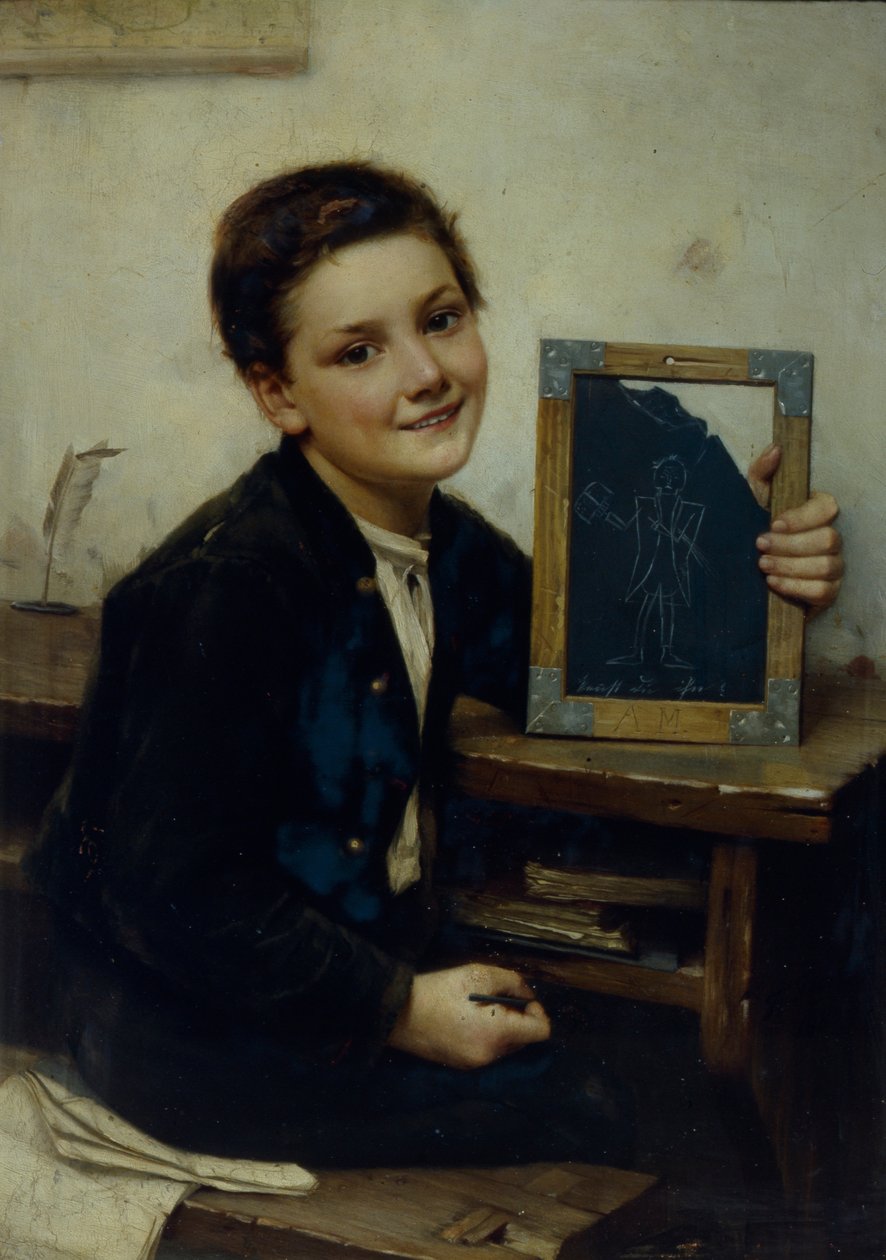 Écolier, 1880 - Franz Thone