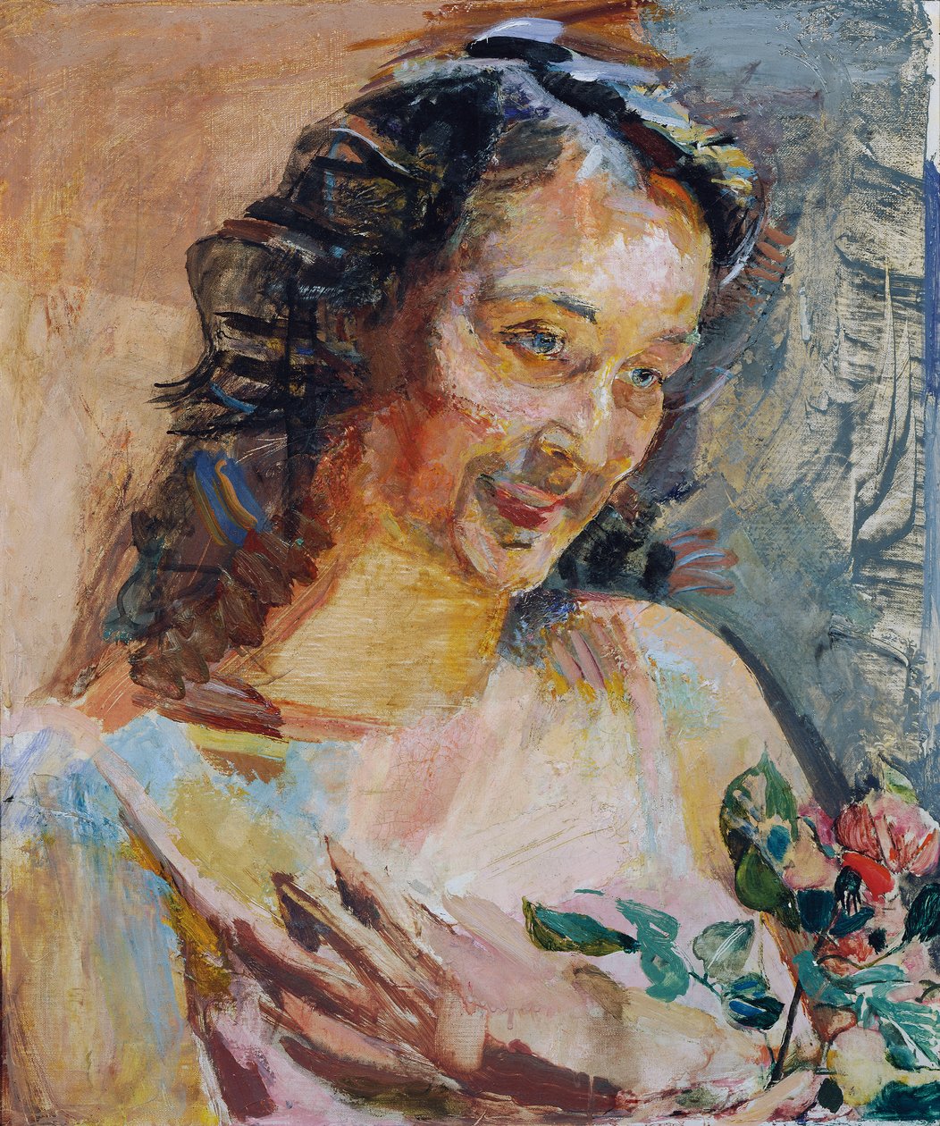 Stephanie Maurer ("Tableau de roses") - Franz Wiegele