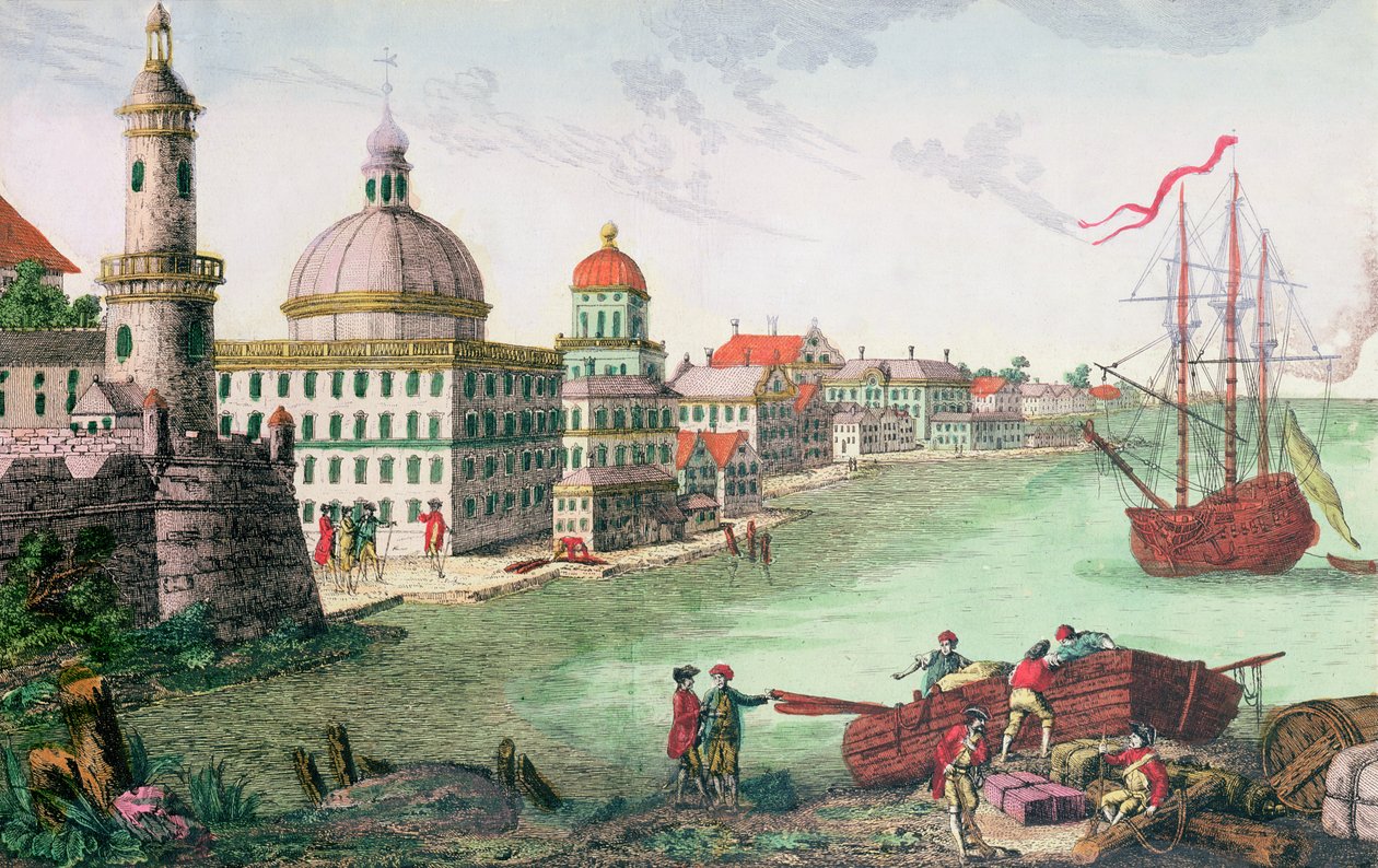 Vue de Québec - Franz Xaver Habermann
