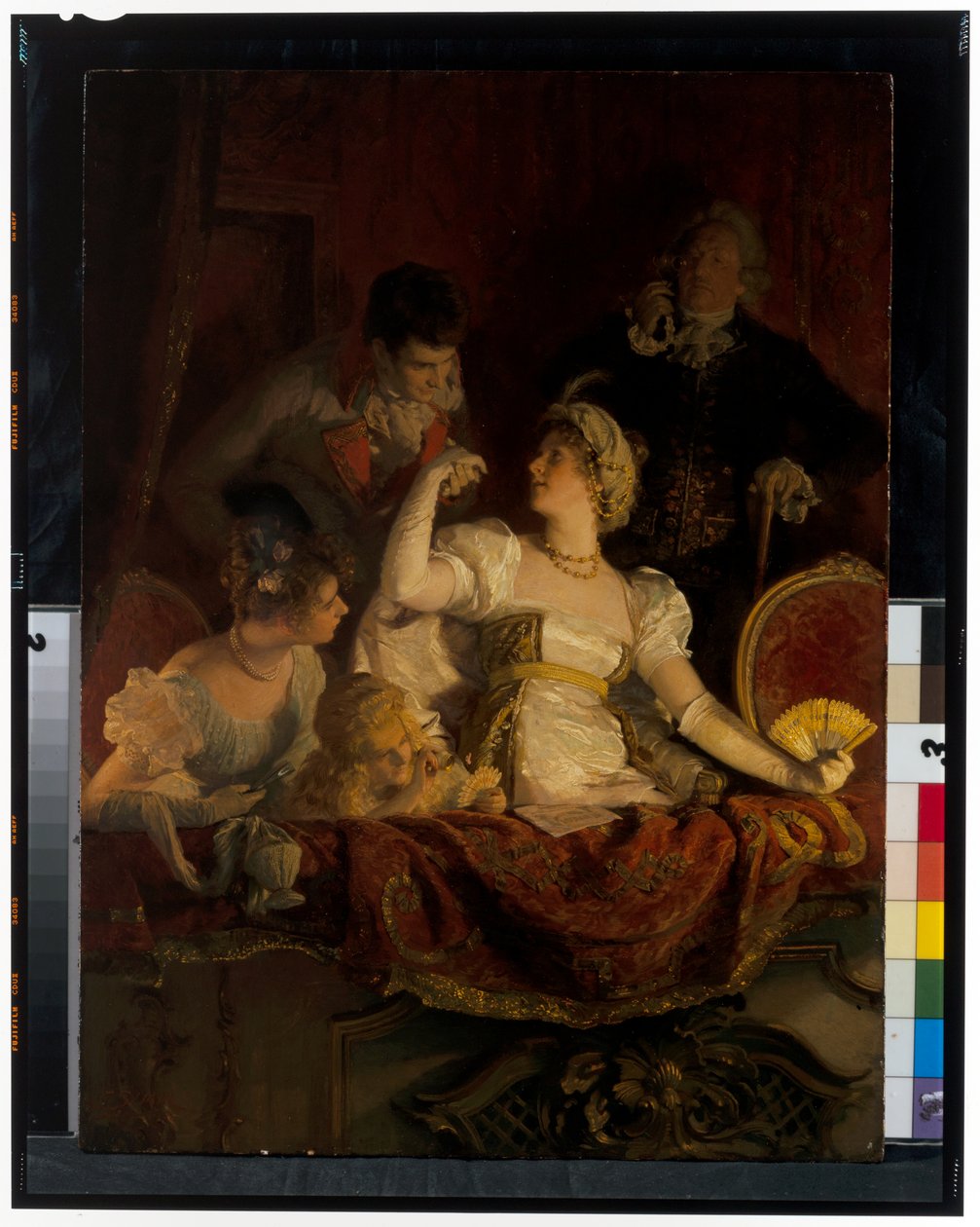 Scène de théâtre - Franz Xaver Simm