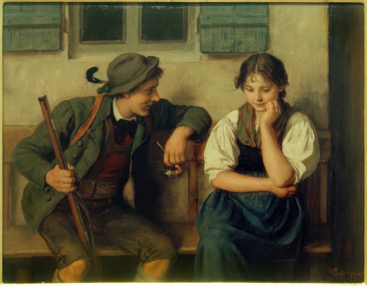 Question difficile - Franz von Defregger