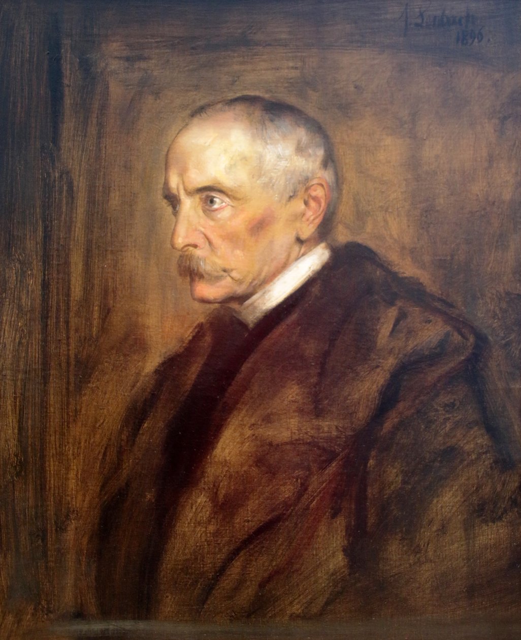 Ritratto di Clovis de Hohenlohe - Franz von Lenbach