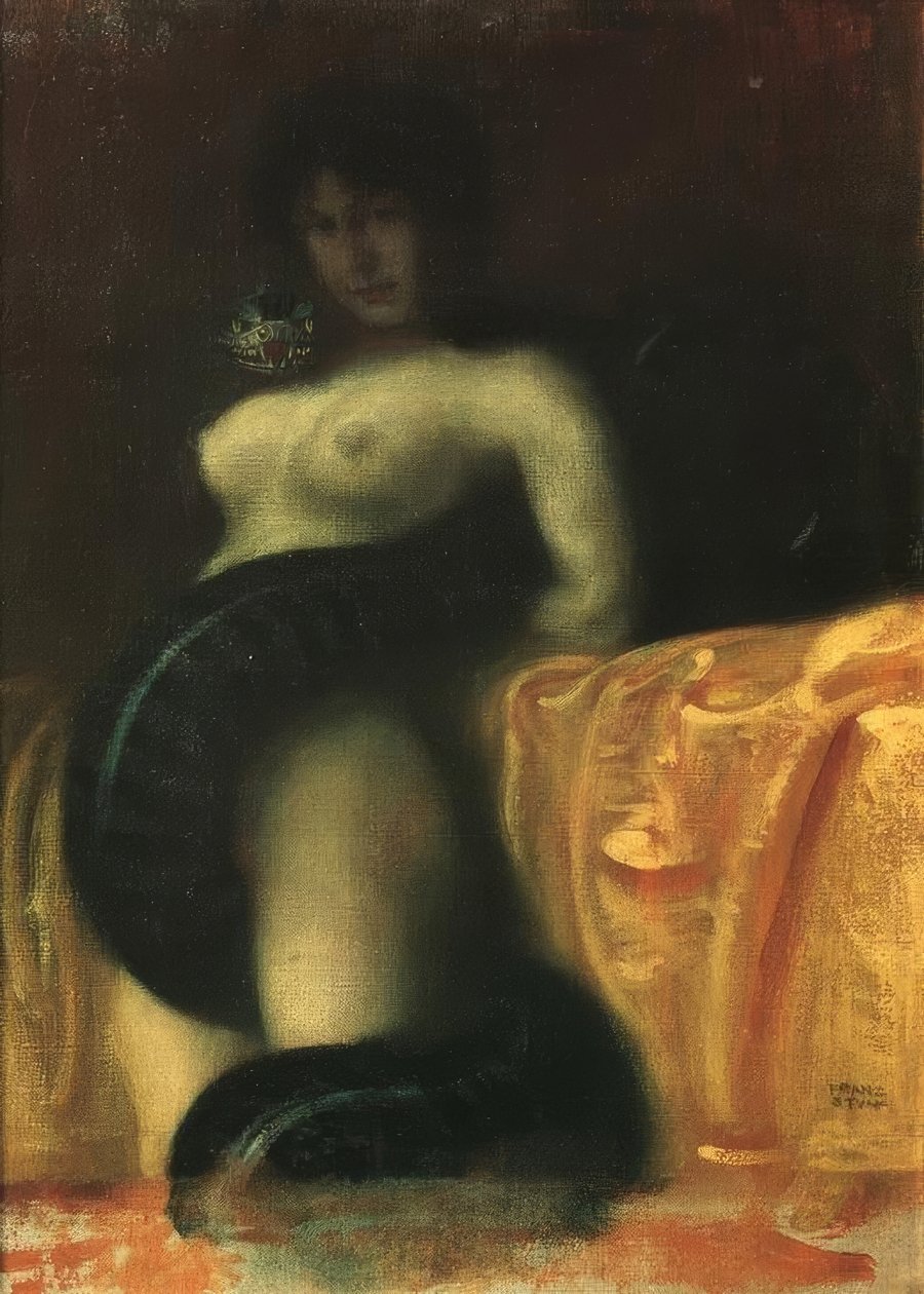 La femme serpent - Franz von Stuck