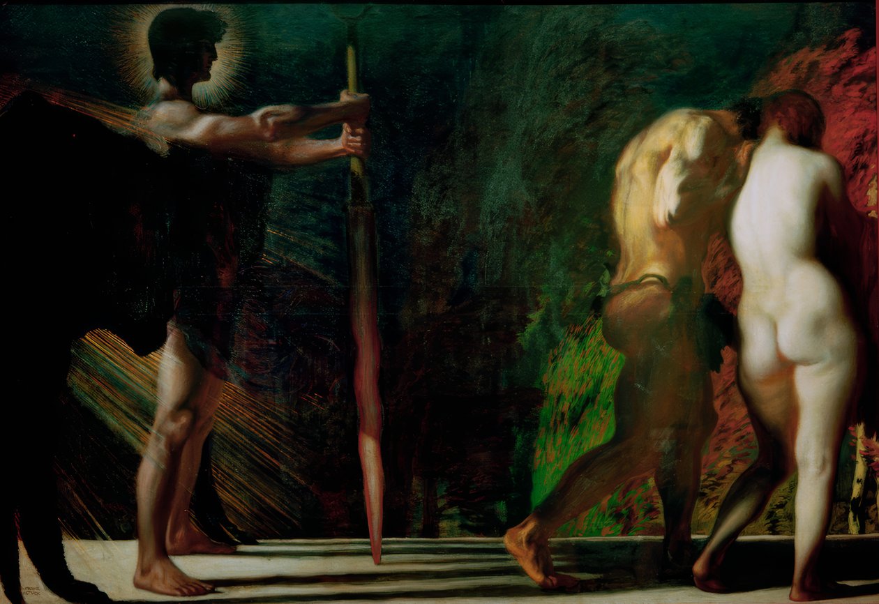 Le paradis perdu - Franz von Stuck