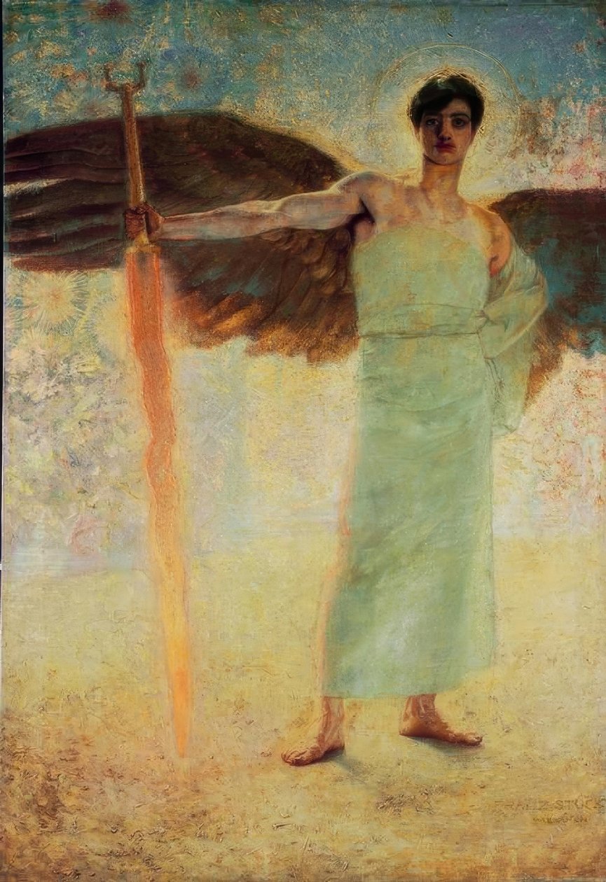 Le Gardien du Paradis - Franz von Stuck