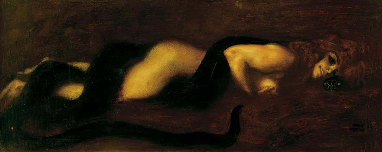 Le péché - Franz von Stuck