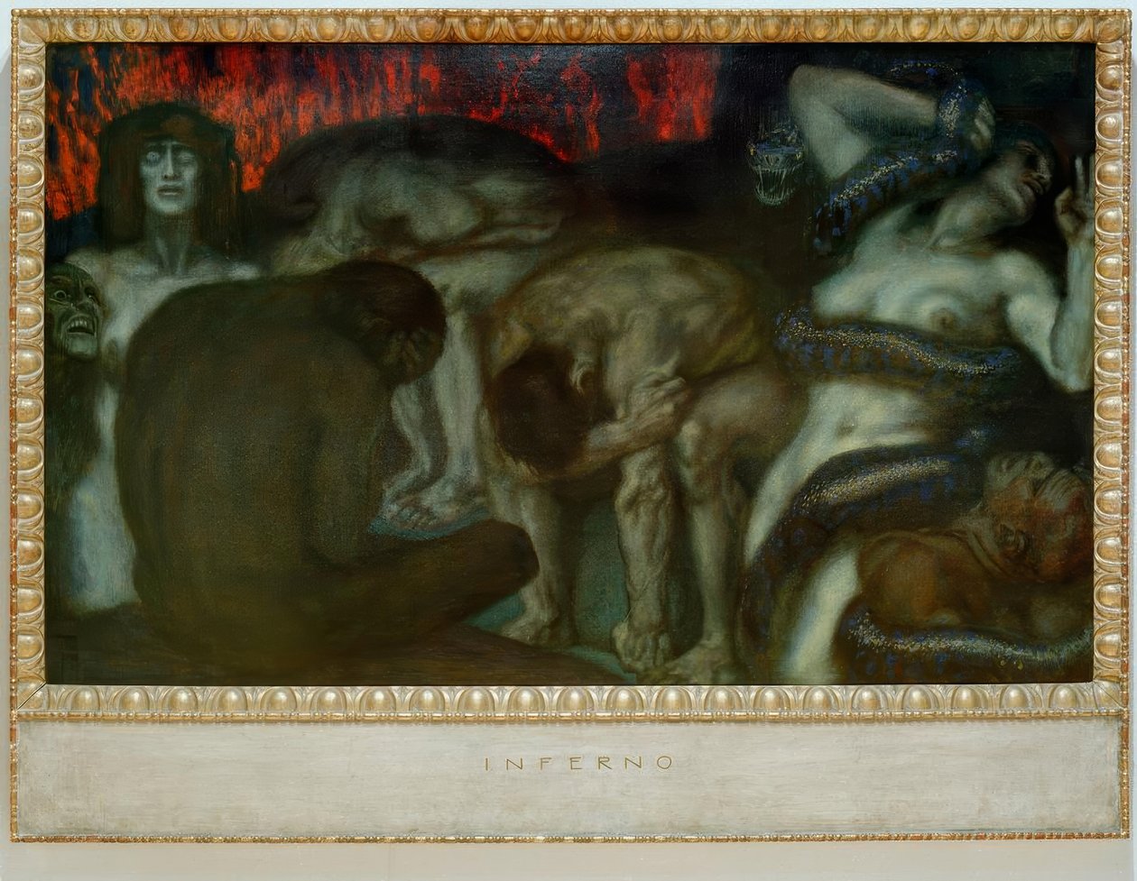 Enfer - Franz von Stuck