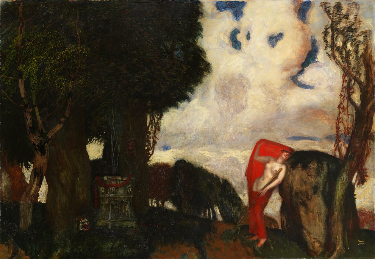 Iphigénie en Tauride, c. 1890 - Franz von Stuck