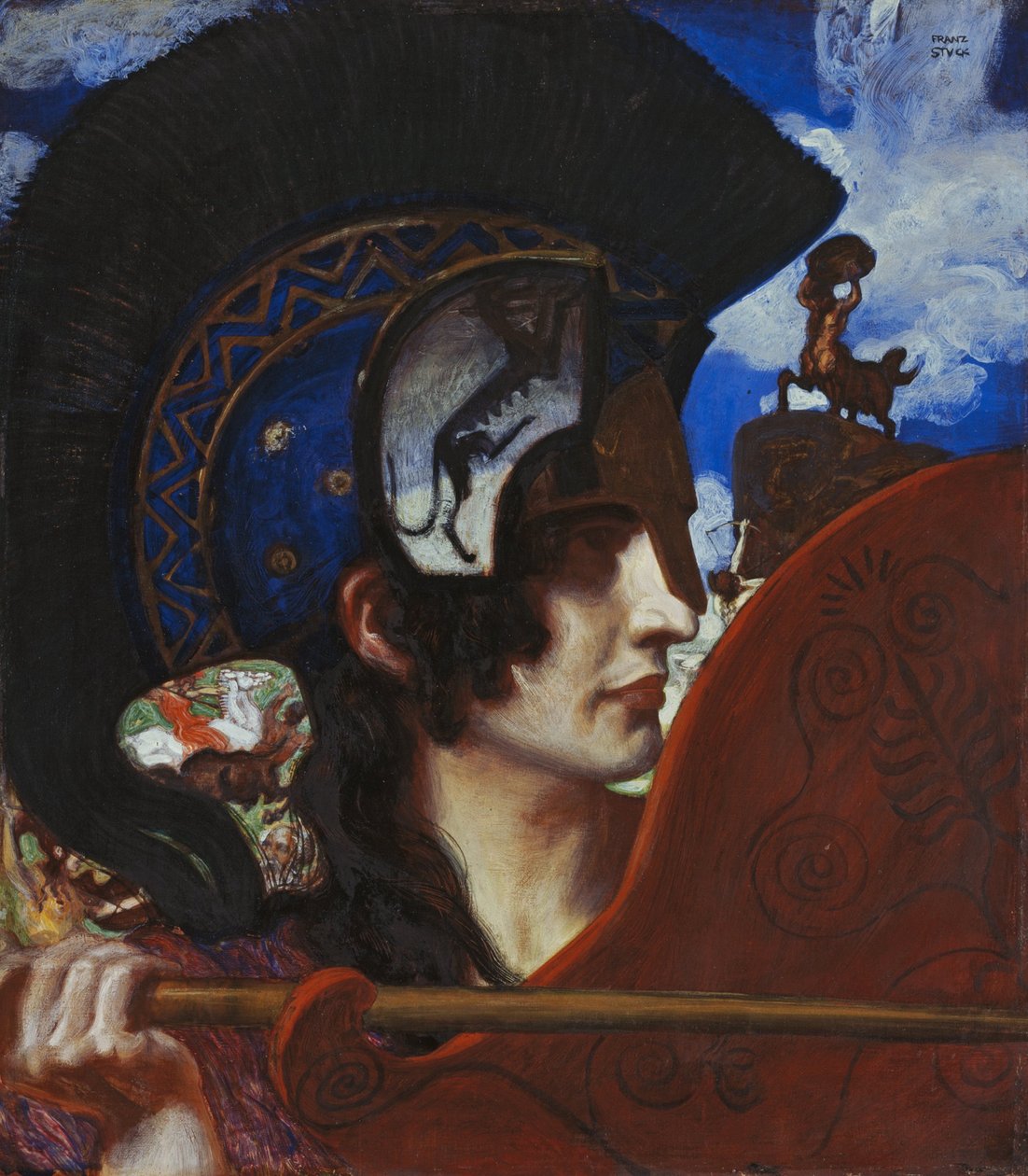 Amazone combattante - Franz von Stuck