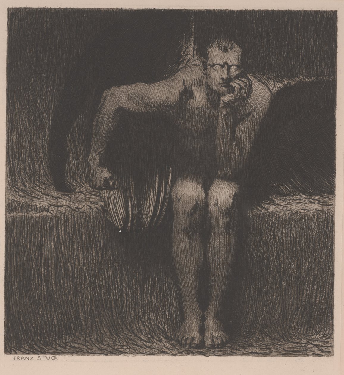 Lucifer, c.1890 - Franz von Stuck