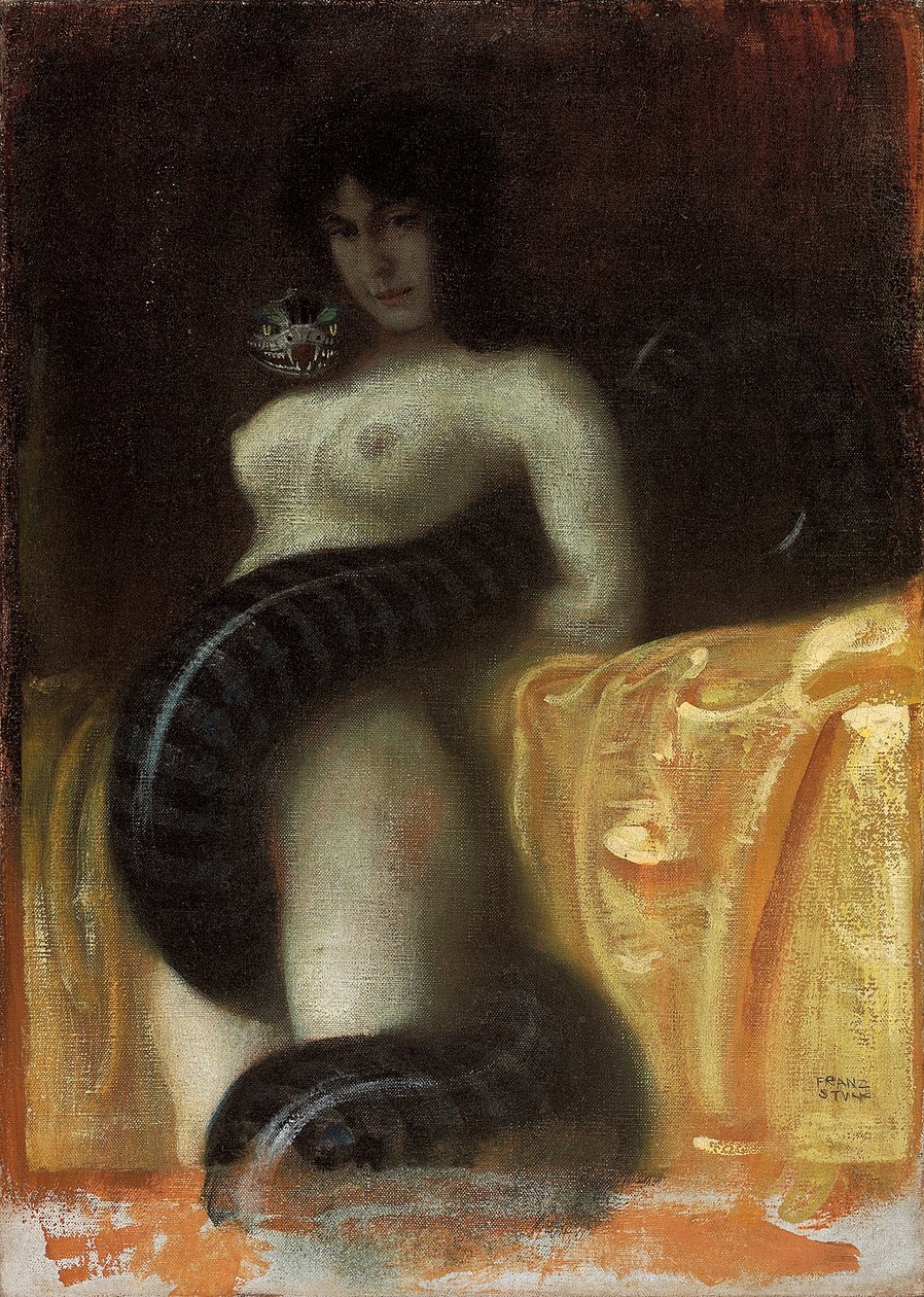 Sensualité, c.1891 - Franz von Stuck