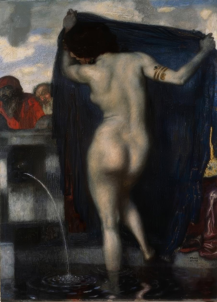 Suzanne au bain - Franz von Stuck