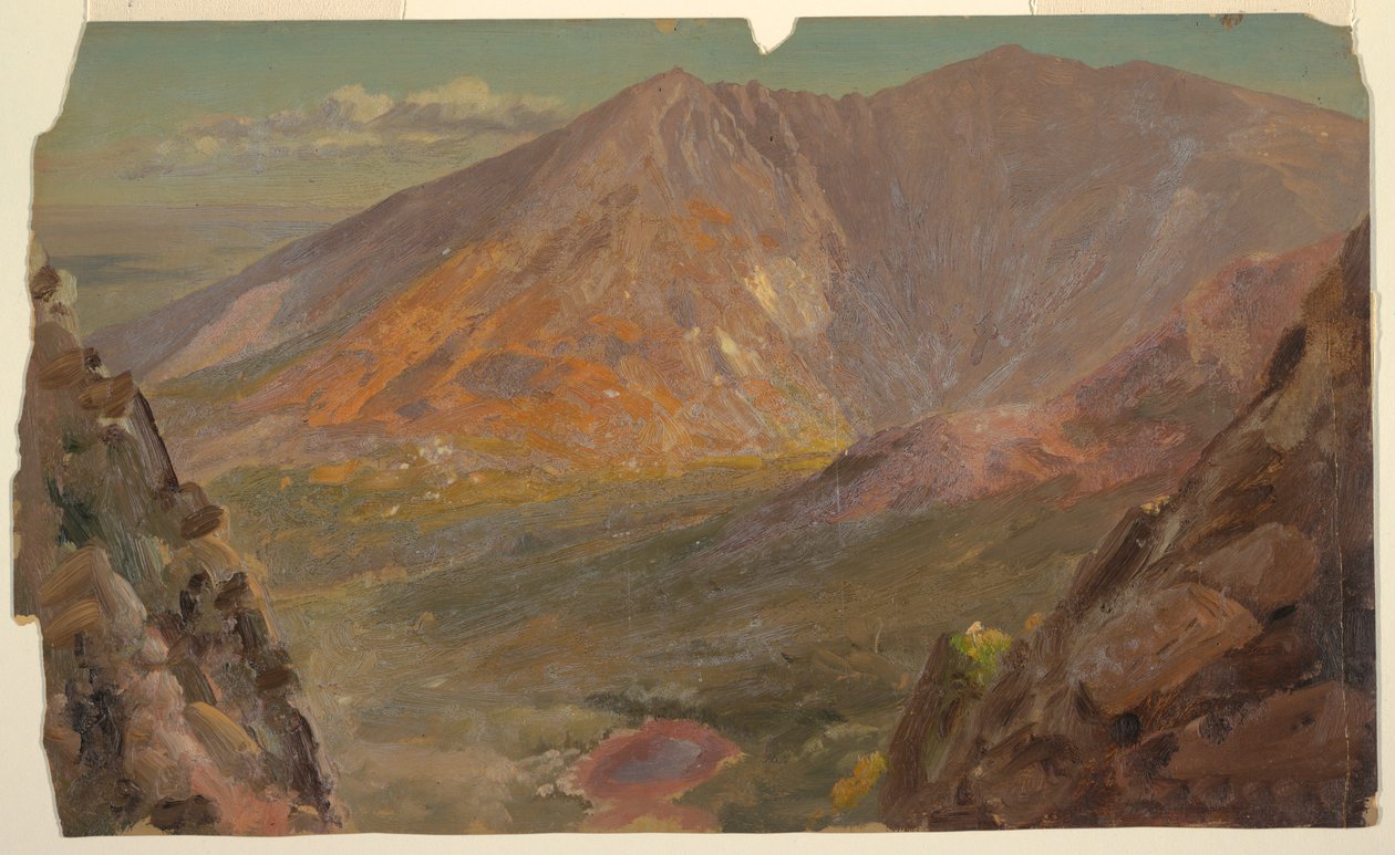 Mont Katahdin, Grand Bassin depuis la montagne South Turner - Frederic Edwin Church