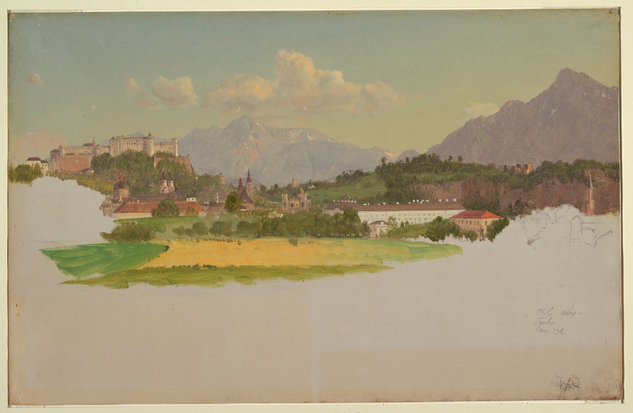 Salzbourg, Autriche - Frederic Edwin Church