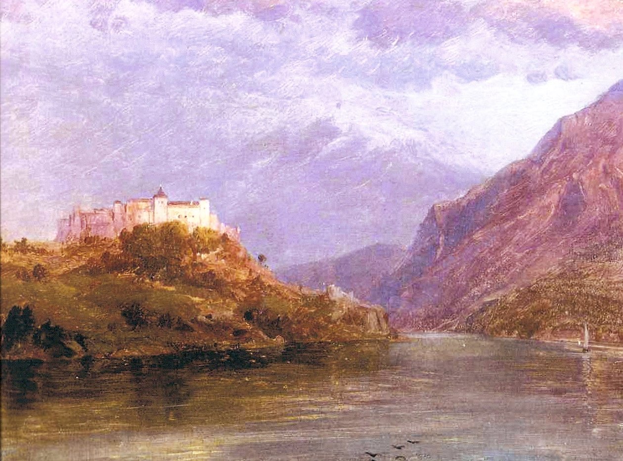 Château de Salzbourg, 1868-69 - Frederic Edwin Church