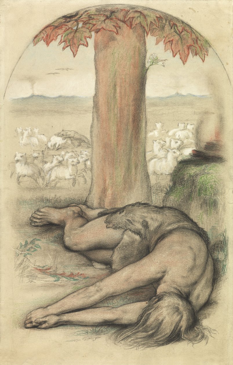 Allégorie de la paresse - Frederic James Shields