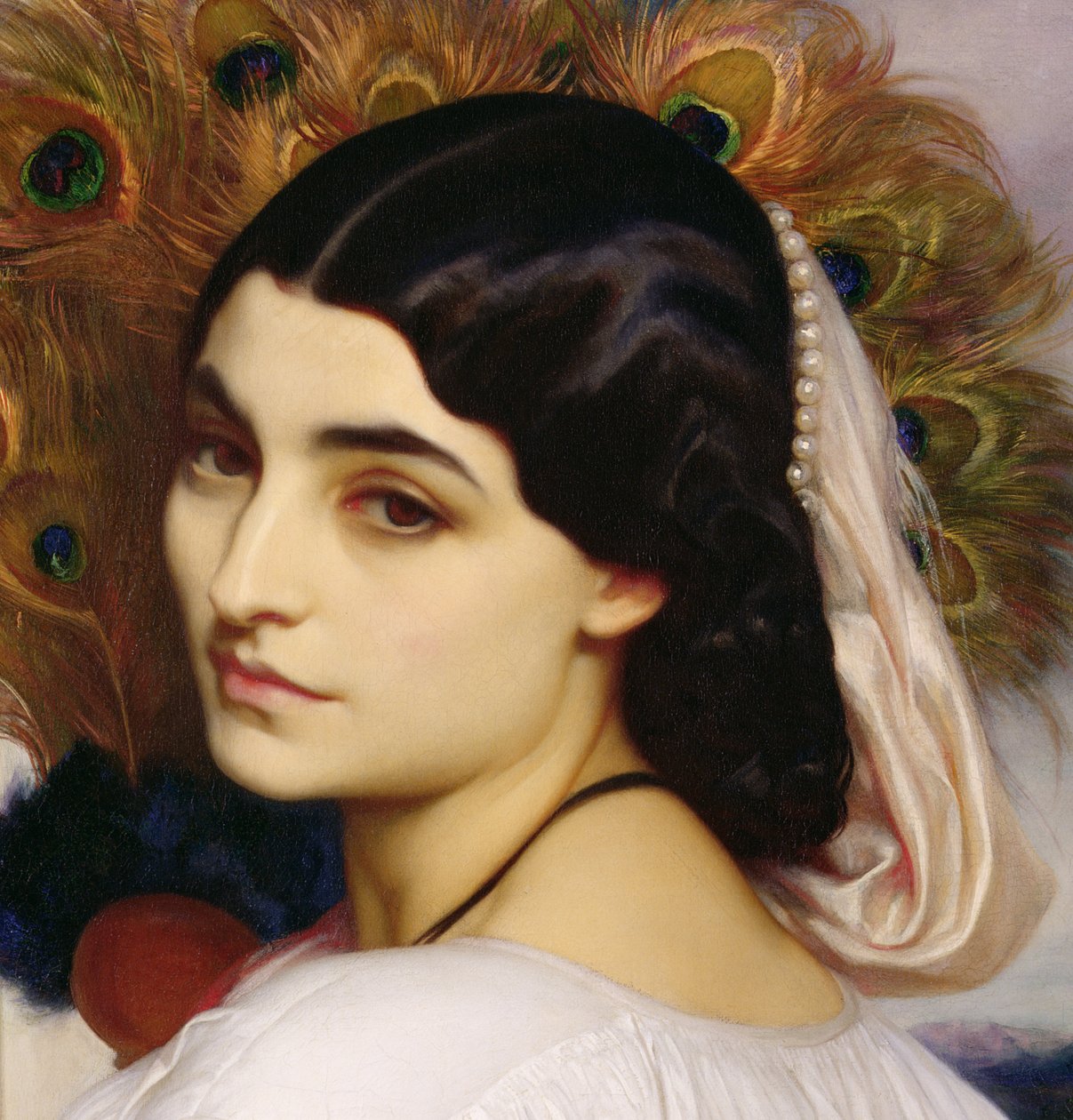 Pavonia (détail) - Frederic Leighton
