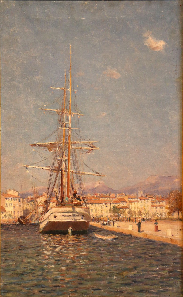 Le Port de Toulon - Frederic Montenard