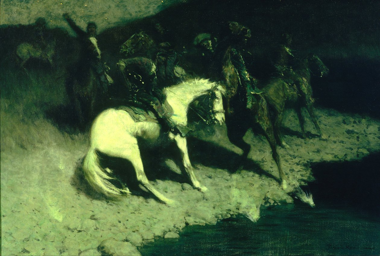 Tiré dessus - Frederic Remington