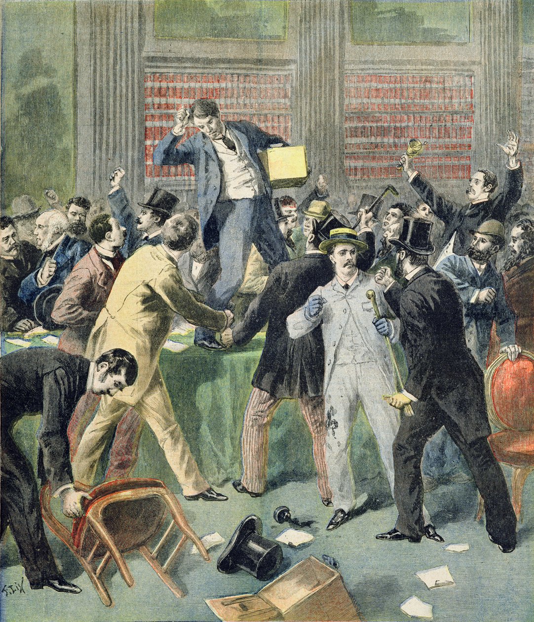 Élection du nouveau président, du supplément illustré de 