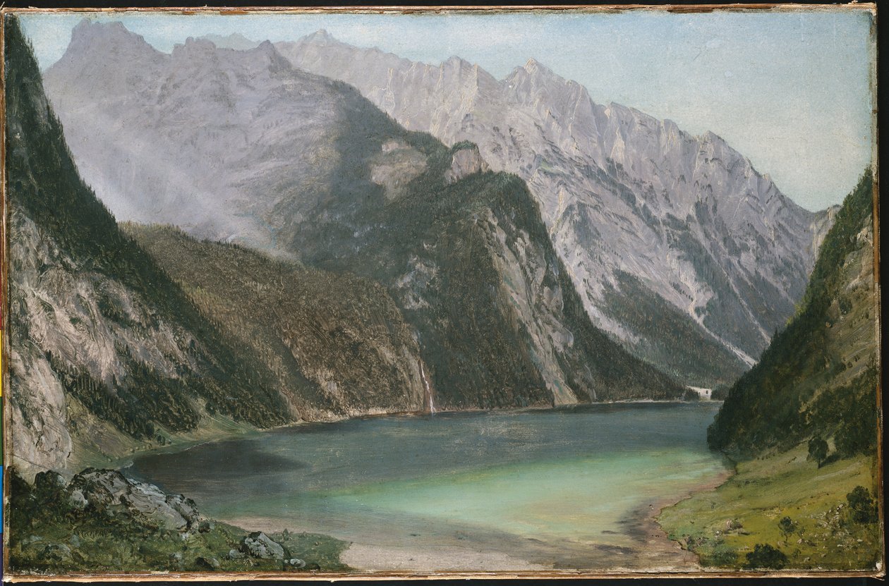Lac alpin - Frederic Edwin Church