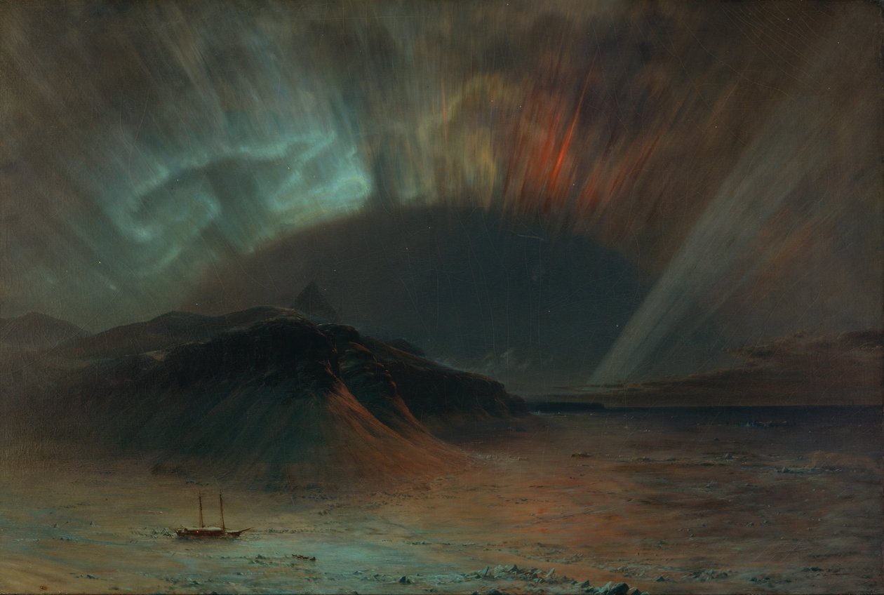 Aurore boréale - Frederic Edwin Church