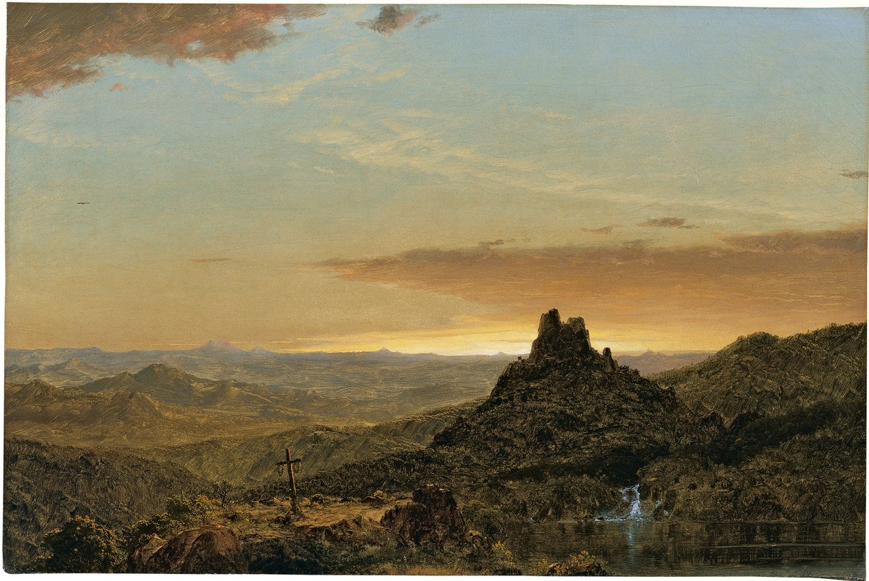 Croix dans la nature - Frederic Edwin Church