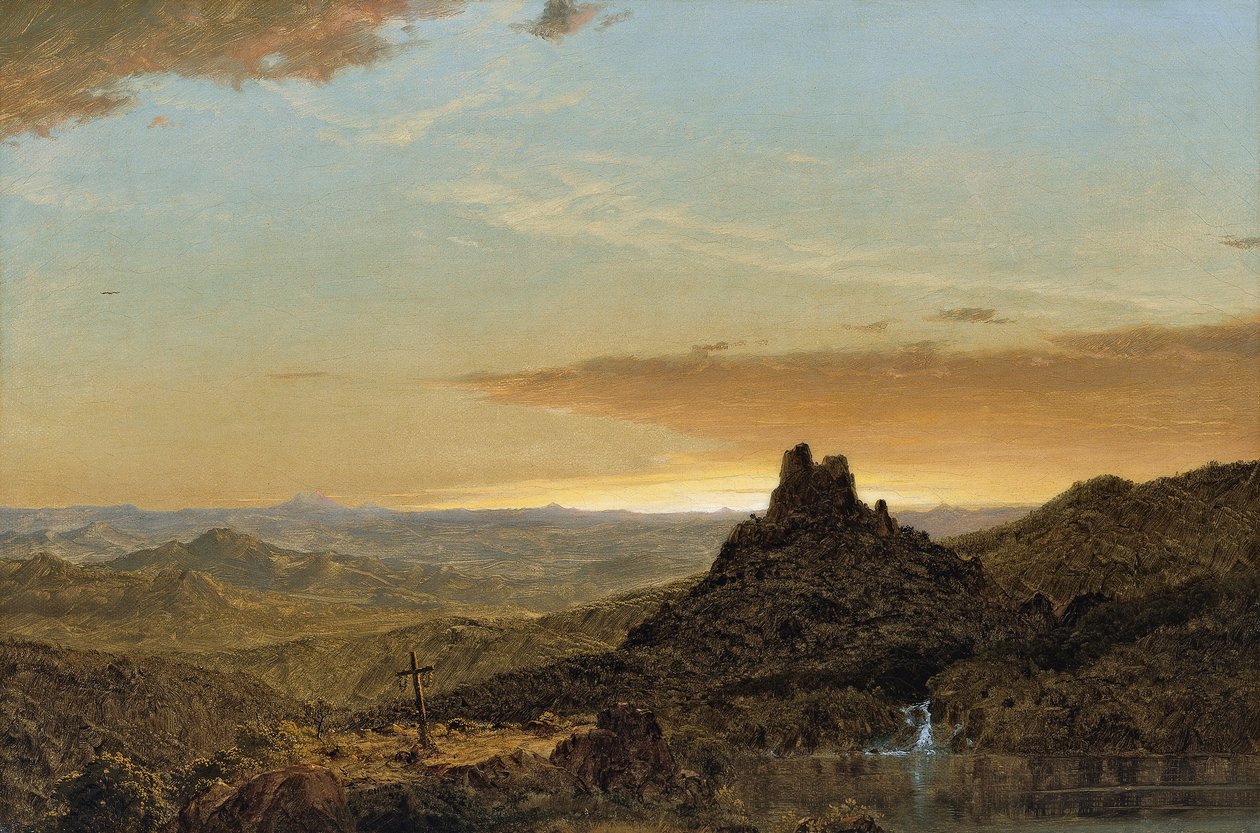 Croix dans la nature - Frederic Edwin Church